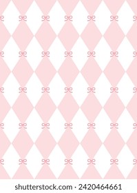Cute girly seamless pattern design. Vector illustration.