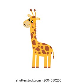 Cute girrafe vector, suitable for book child story.etc