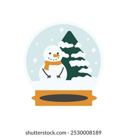 Cute Globe Vector - 08
