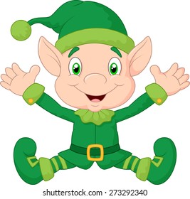 Cute gnome cartoon