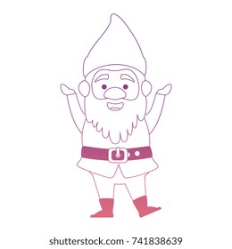 cute gnome character icon