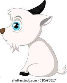 Cute goat cartoon
