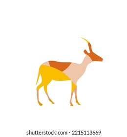 Cute Goat Vector Design for Kids Wallpaper