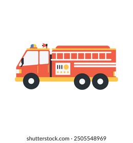 Cute Government Transportation - Fire Truck