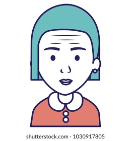 cute grandmother avatar character