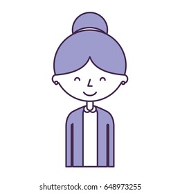 cute grandmother avatar character