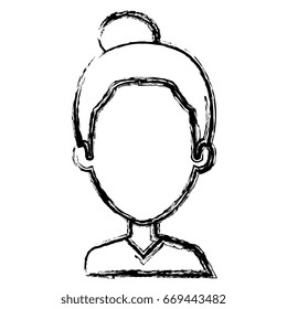 cute grandmother avatar character