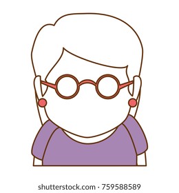 cute grandmother avatar character