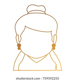cute grandmother avatar character