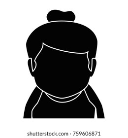 cute grandmother avatar character