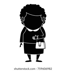cute grandmother avatar character