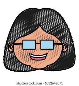Cute grandmother cartoon