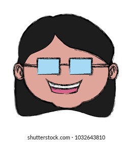 Cute grandmother cartoon
