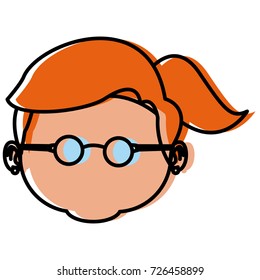 Cute grandmother cartoon