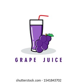 cute Grape juice Healthy organic product