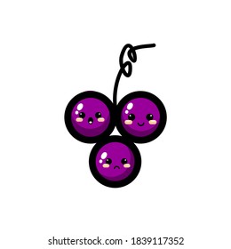 Cute Grapefruit Mascot Illustration Vector