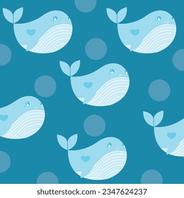  Cute-Bild auf blauem Hintergrund