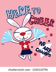 Cute graphic vector for t shirt printing