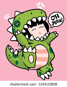 Cute graphic vector for t shirt printing