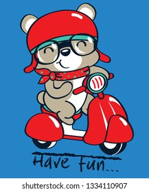 Cute graphic vector for t shirt printing
