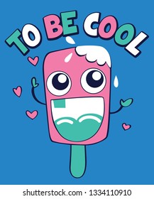 Cute graphic vector for t shirt printing
