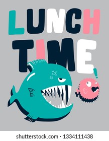 Cute graphic vector for t shirt printing