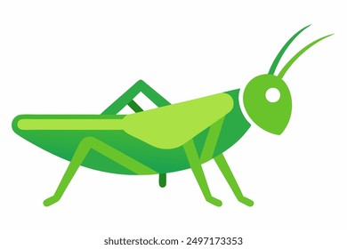  Vector lindo del cortador de la galleta del saltamontes