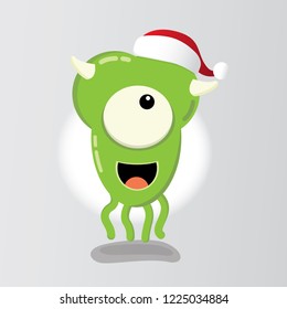 Cute Green Monster