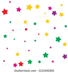 Cute green pattern in small flower. Little cute flowers. White background. Ditsy floral background. The elegant the template for fashion prints.