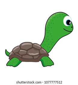 Cute Green Turtle Clip Art tortoise, cartoon