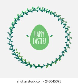 cute greeting card for Easter