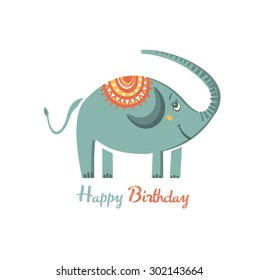 Cute greeting card. vector illustration