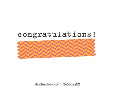 cute greeting card. vector illustration