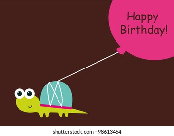 cute greeting card. vector illustration