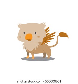 Cute Griffin vector illustration