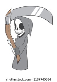 Cute grim reaper 