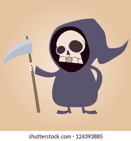 cute grim reaper