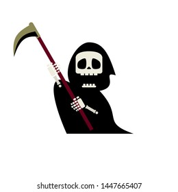 Cute Grim Reaper illustration 02