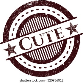 Cute grunge stamp