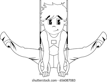 Cute Gymnast