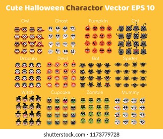 Cute Halloween all Charactor.