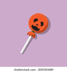 Cute Halloween Candy with Pumpkin Style