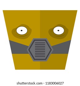 Cute halloween cartoon maniac avatar