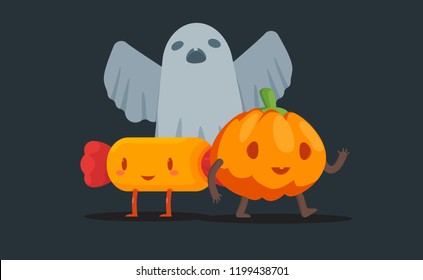 Cute Halloween Characters