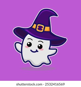 Cute Halloween characters stickers October 31, 2024