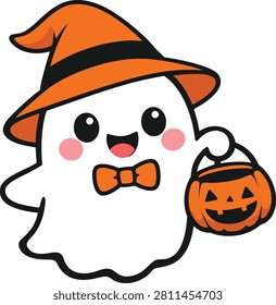 Cute Halloween ghost character in a clean flat vector style with a friendly smiling expression perfect for Halloween decorations greeting cards party invitations stickers apparel kids designs social media banners printable crafts seasonal branding clipart and festive creative projects isolated on a white background.
#Halloween #Ghost #CuteGhost #HalloweenCharacter #HalloweenIllustration #CuteIllustration #FlatVector #VectorIllustration #Cartoon #Kawaii #Spooky #HalloweenParty #FallSeason #TrickOrTreat #KidsDesign #StickerDesign #Clipart #Printable #GreetingCard #WhiteBackground