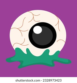 Cute Halloween icon arts. scary but cute vector icon with simple designs for Halloween theme arts