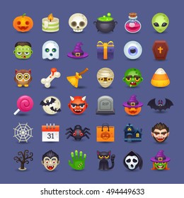 Cute Halloween Icons