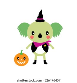 cute Halloween koala bear