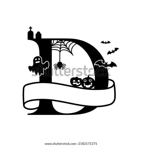 713 Halloween Letter D Images, Stock Photos & Vectors | Shutterstock